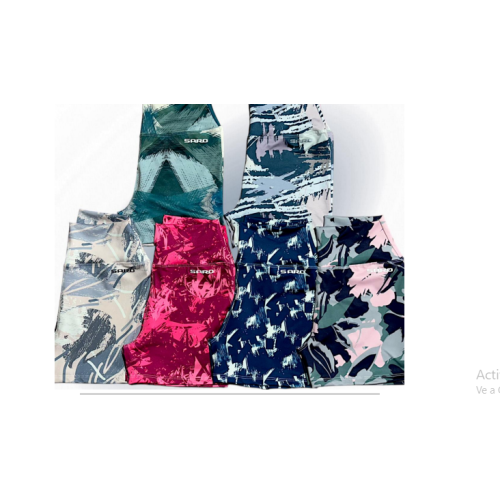 Short calza lycra estampado