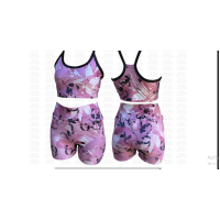 Conjunto deportivo top y calza